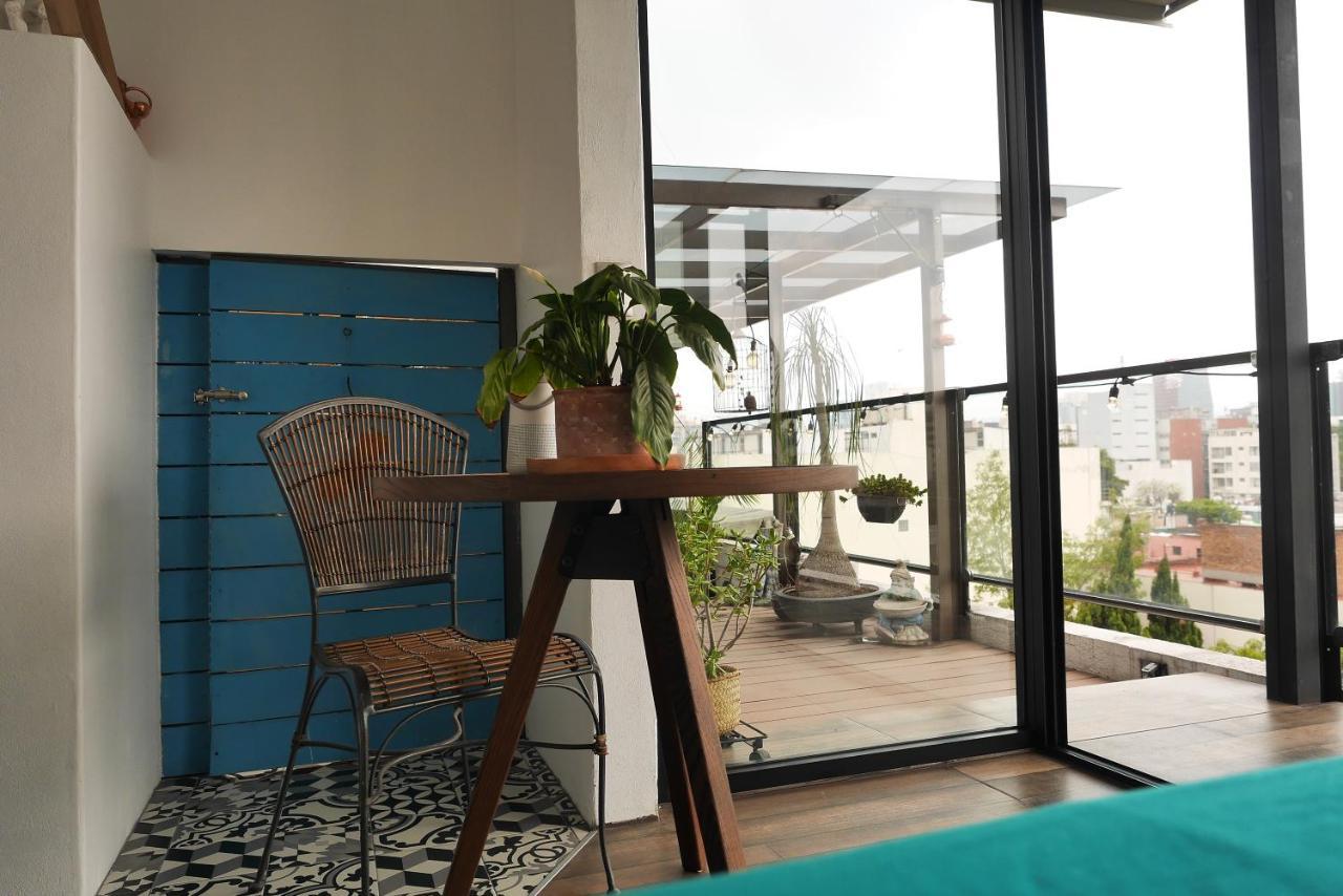 Loft Remedios - Penthouse Cdmx - Areas Comunes Compartidas Città del Messico Esterno foto