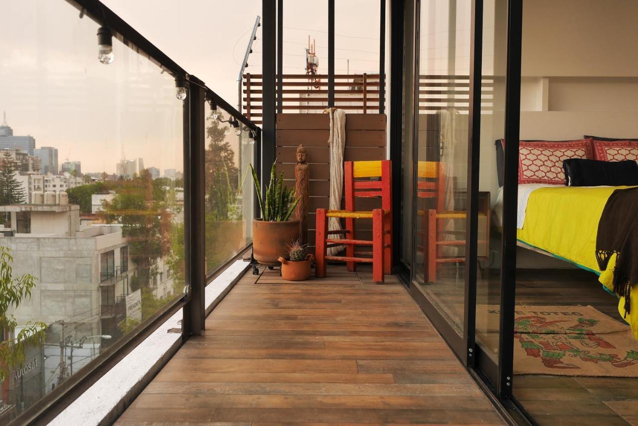 Loft Remedios - Penthouse Cdmx - Areas Comunes Compartidas Città del Messico Esterno foto